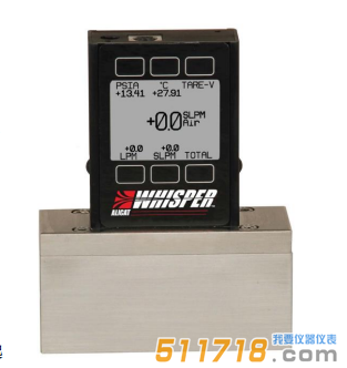 MW/MCW Whisper 系列 低压损质量流量计-美国ALICAT